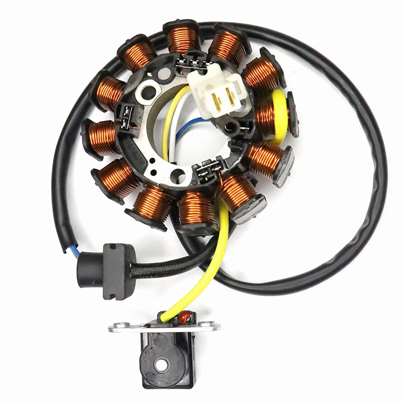Bagaimanakah gegelung stator motosikal berfungsi?